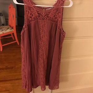 Mauve dress